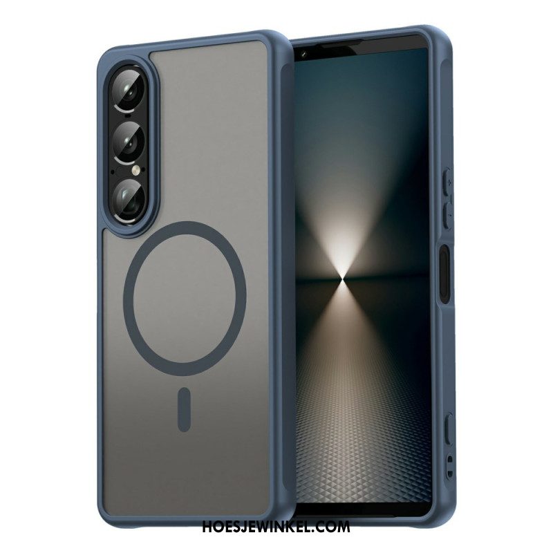 Hoesje Sony Xperia 1 Vii Magsafe-compatibel Mat Bescherming Hoesje