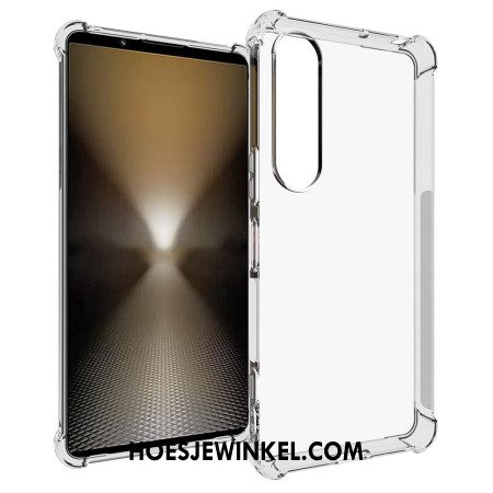 Hoesje Sony Xperia 1 Vii Transparant Met Verstevigde Hoeken