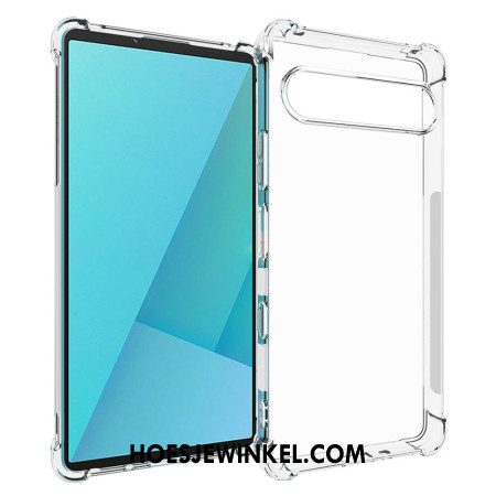 Hoesje Sony Xperia 10 Vii Versterkt Transparant Bescherming Hoesje