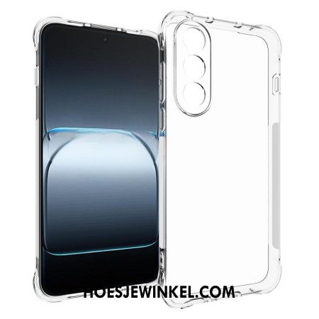 Hoesje Voor Oneplus Nord 5 Dunne Transparante Versterkte Standaard