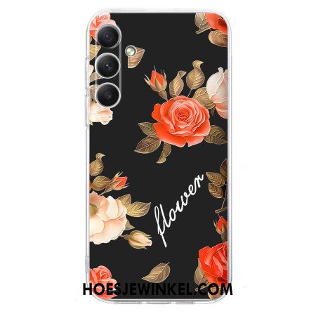 Hoesje Voor Samsung Galaxy A17 4g / 5g Bloemen
