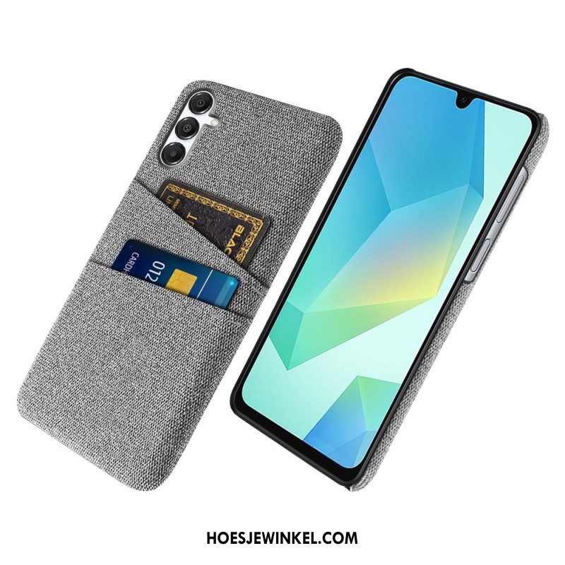 Hoesje Voor Samsung Galaxy A17 4g / 5g Stoffen Kaarthouder