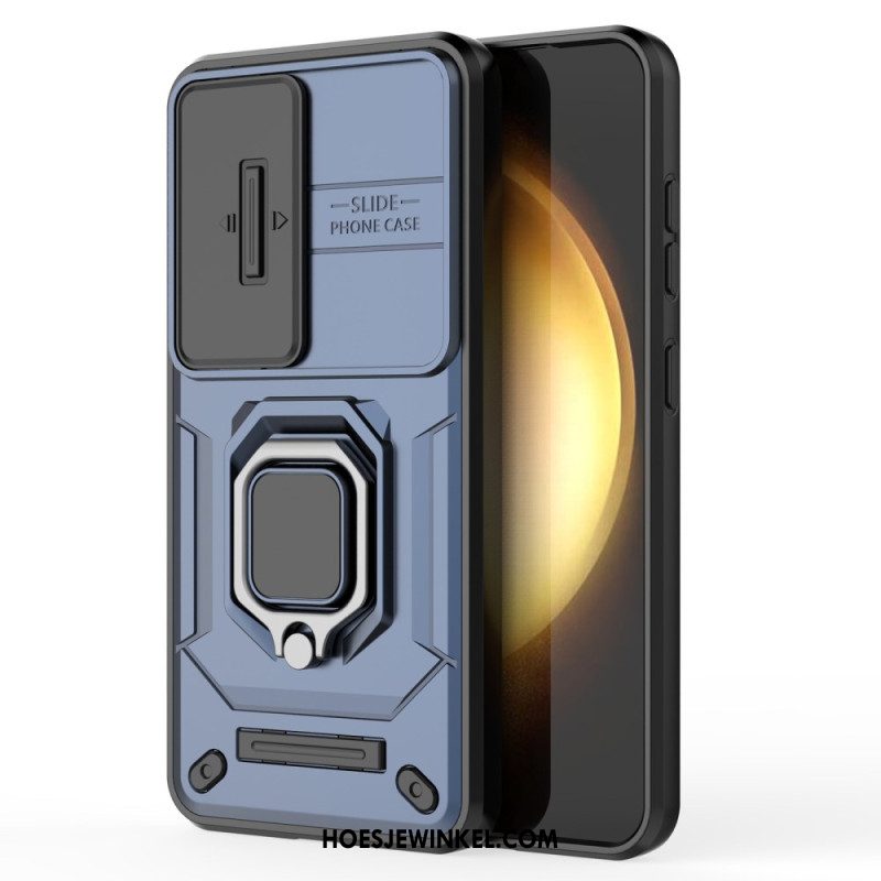 Hoesje Voor Samsung Galaxy S25 5g Duurzame Ringcase Met Camerabeschermer