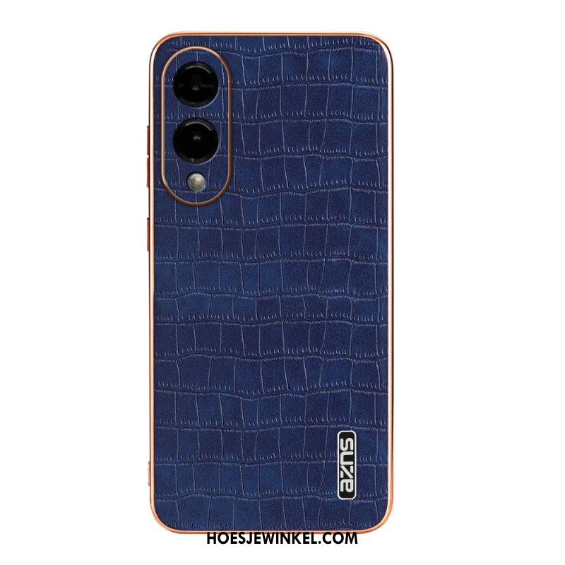 Hoesje Voor Samsung Galaxy S25 5g Edge Azns Krokodillenstijl