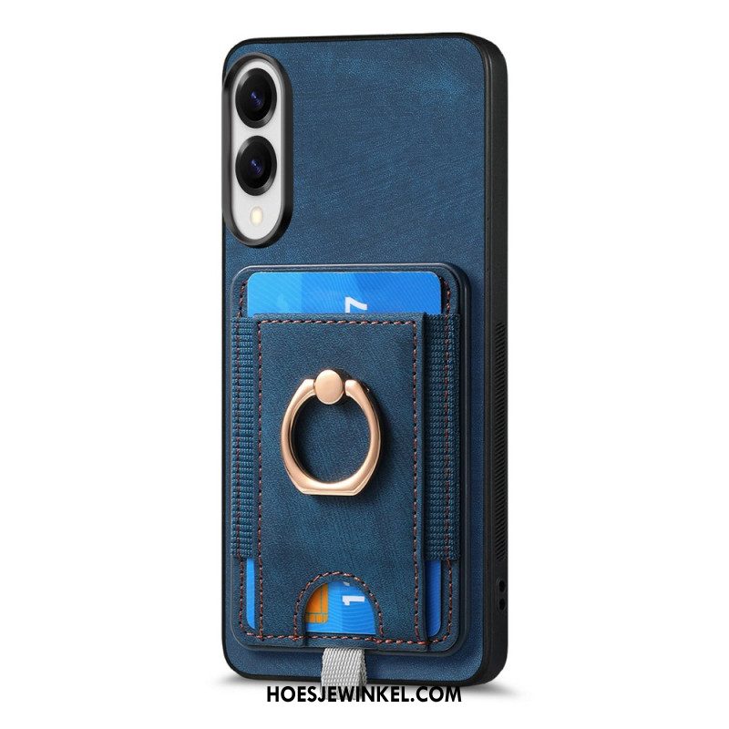 Hoesje Voor Samsung Galaxy S25 5g Edge Magnetisch Met Afneembare Kaarthouder