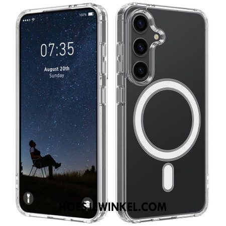 Hoesje Voor Samsung Galaxy S25 5g Transparant Compatibel Met Magsafe