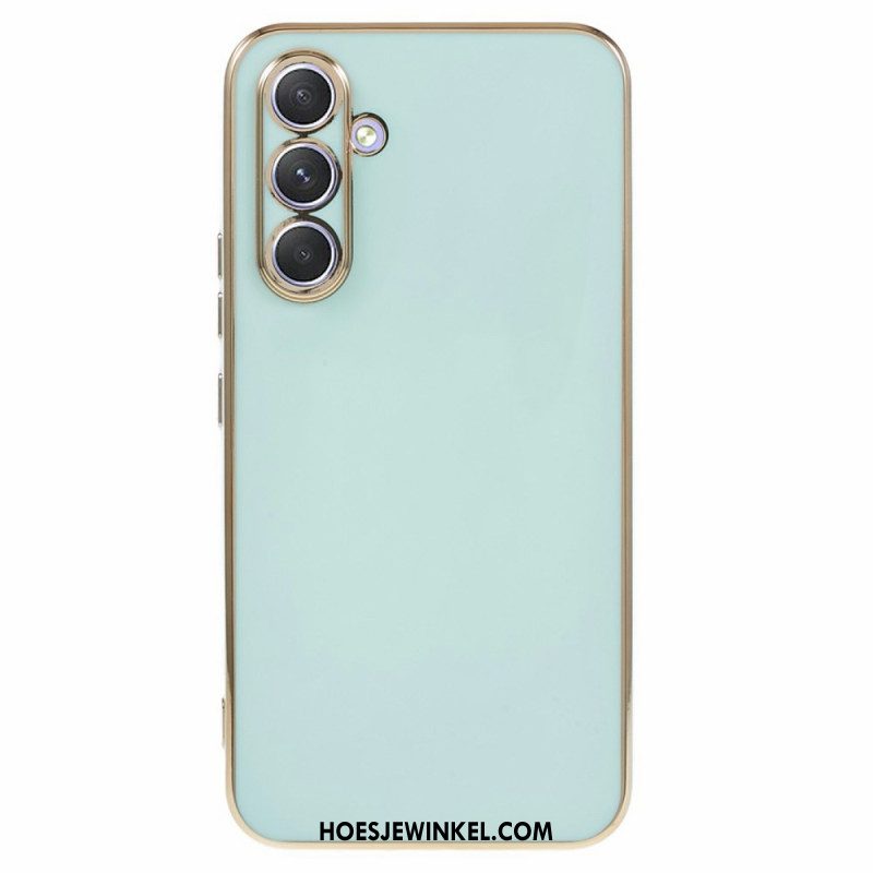 Hoesje Voor Samsung Galaxy S25 Plus 5g Gegalvaniseerde Afwerking