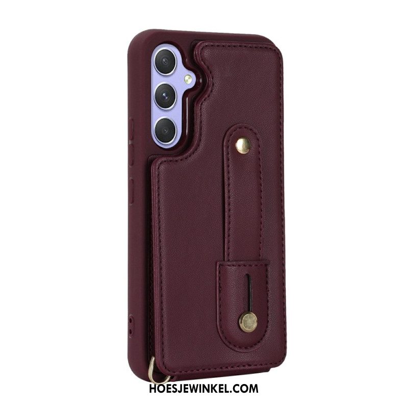 Hoesje Voor Samsung Galaxy S26 Kaarthouder En Schouderriem