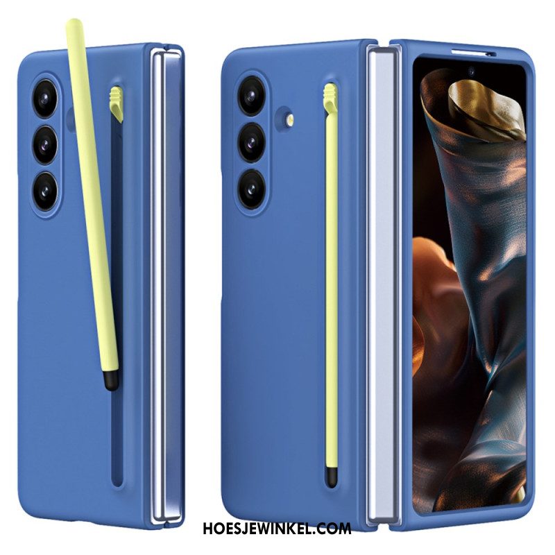 Hoesje Voor Samsung Galaxy Z Fold 7 Stylus En Gehard Glazen Schermbeschermer