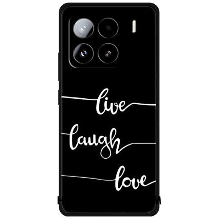 Hoesje Voor Xiaomi 15 Pro Schokbestendig Tpu-printpatroon - Leef Lach Heb Lief