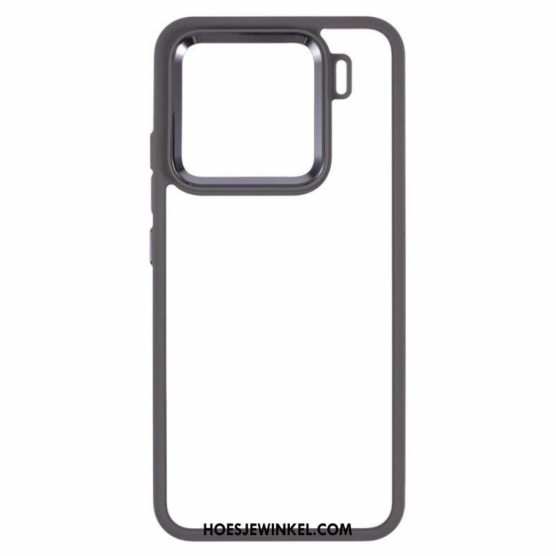 Hoesje Voor Xiaomi 15 Transparante Siliconen Rand