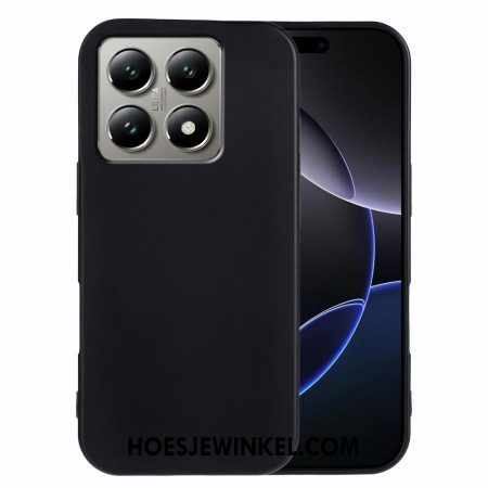 Hoesje Voor Xiaomi 15t Zwart Siliconen