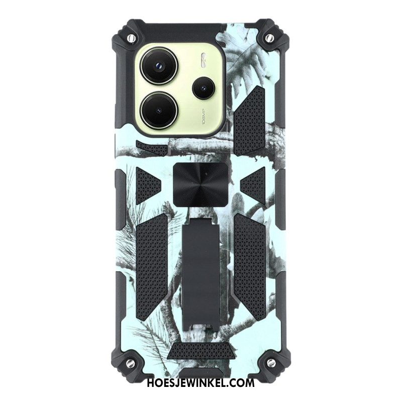 Hoesje Voor Xiaomi Redmi Note 14 5g Robuust Met Geïntegreerde Standaard Camouflage
