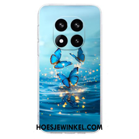 Hoesje Voor Xiaomi Redmi Note 14 Pro Plus 5g Blauwe Vlinders