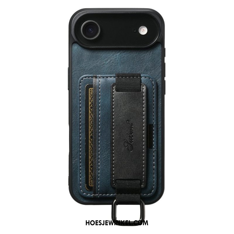 Hoesje Voor iPhone Air Kaarthouder En Riemhouder