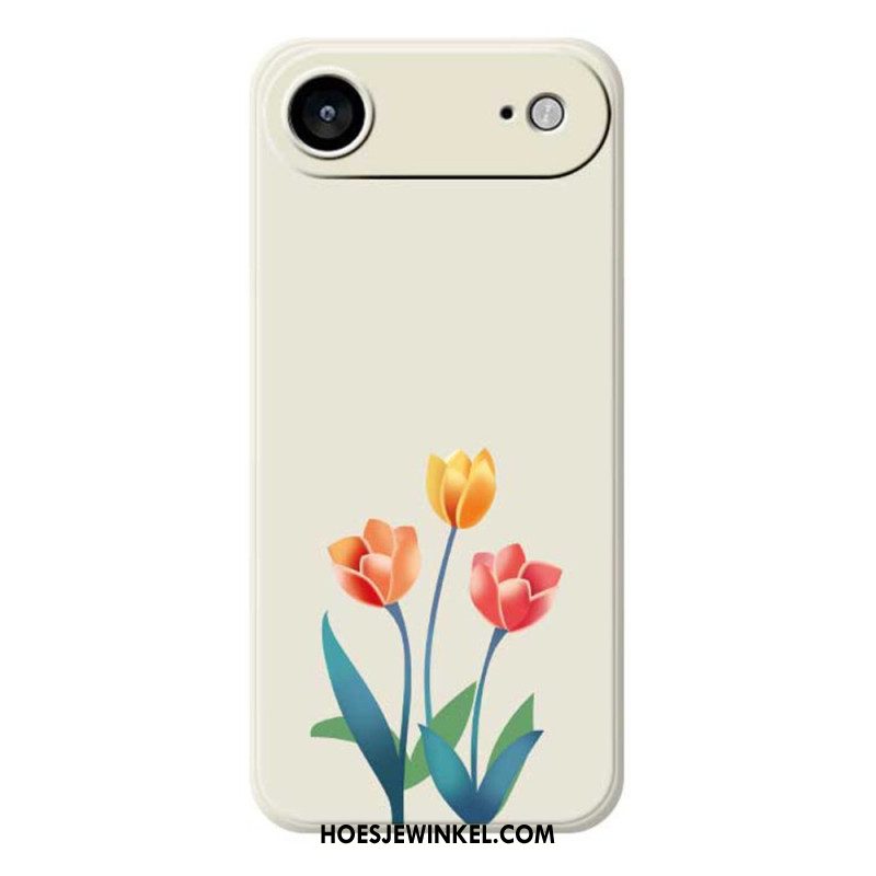 Hoesje Voor iPhone Air Kleurrijke Tulpen
