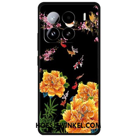 Hoesje Xiaomi 15 Pro Bloemen En Vissen
