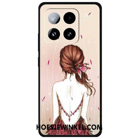 Hoesje Xiaomi 15 Pro Geschetst Meisje Bescherming Hoesje