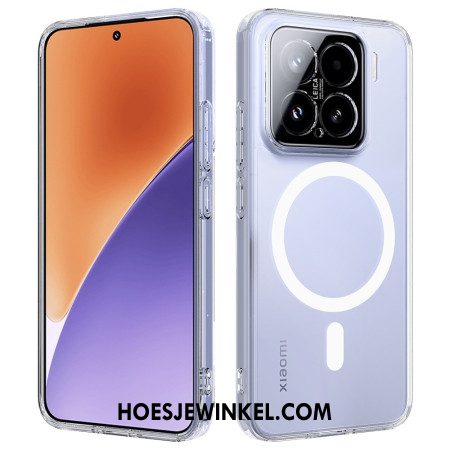 Hoesje Xiaomi 15 Transparant Magsafe-compatibel Bescherming Hoesje