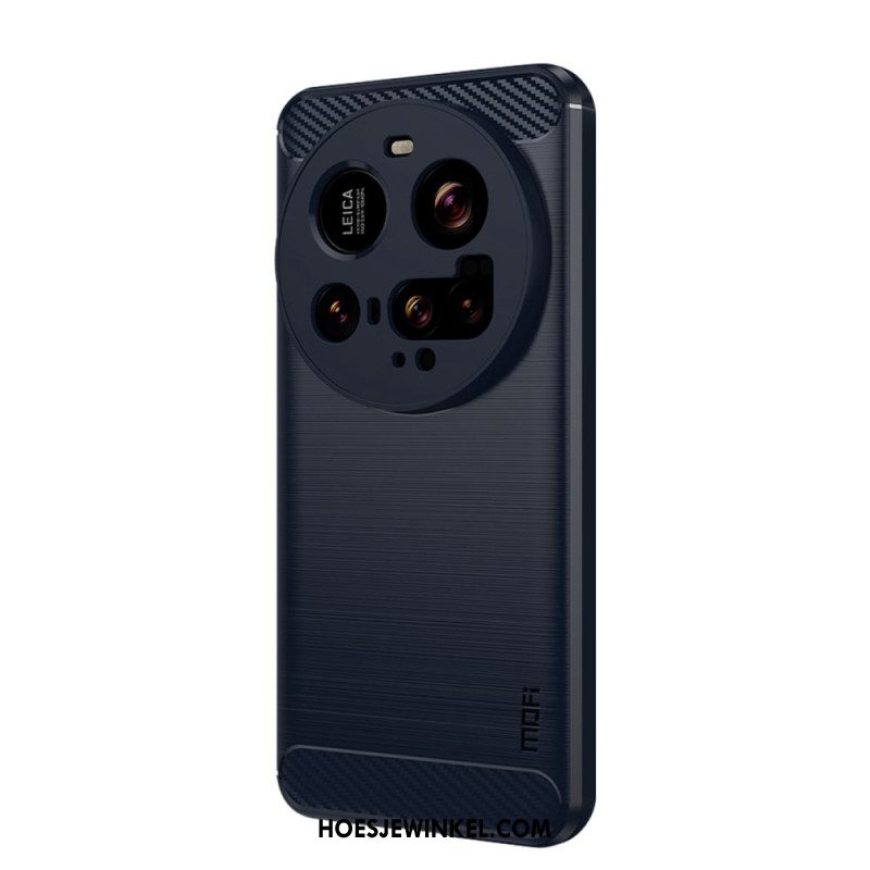 Hoesje Xiaomi 15 Ultra Geborsteld Koolstofvezel Bescherming Hoesje