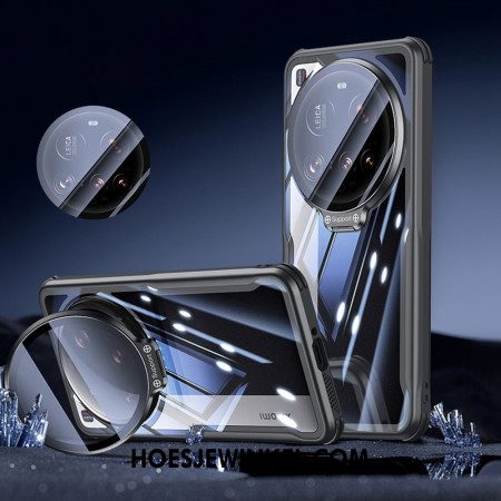 Hoesje Xiaomi 15 Ultra Glazen Afdekking En Standaard Bescherming Hoesje