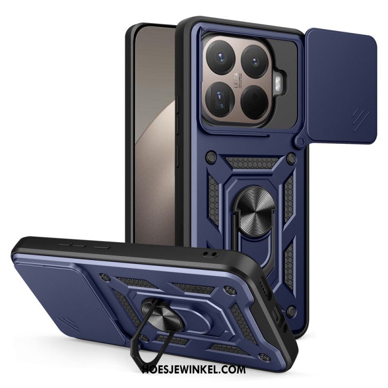 Hoesje Xiaomi 15t Pro Schuifbare Cameracover En Standaard