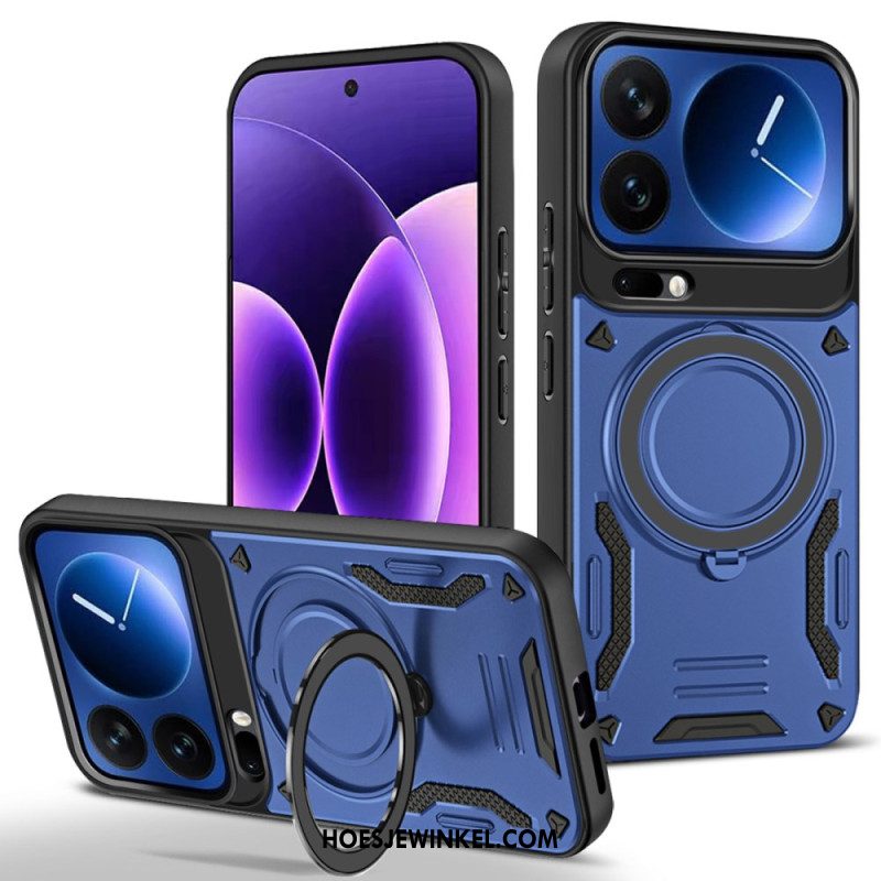 Hoesje Xiaomi 17 Pro Magnetische Sluiting Met Draaibare Standaard