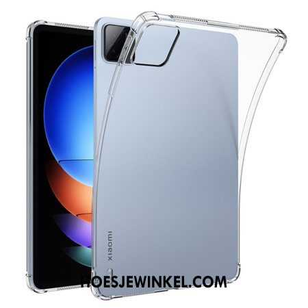 Hoesje Xiaomi Pad 6s Pro Transparant Met Versterkte Hoeken