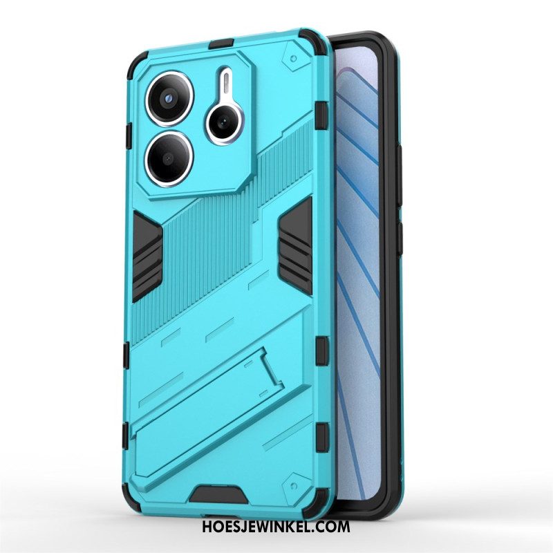 Hoesje Xiaomi Redmi Note 14 5g Afneembare Handsfree Standaard Met Twee Standen Bescherming Hoesje