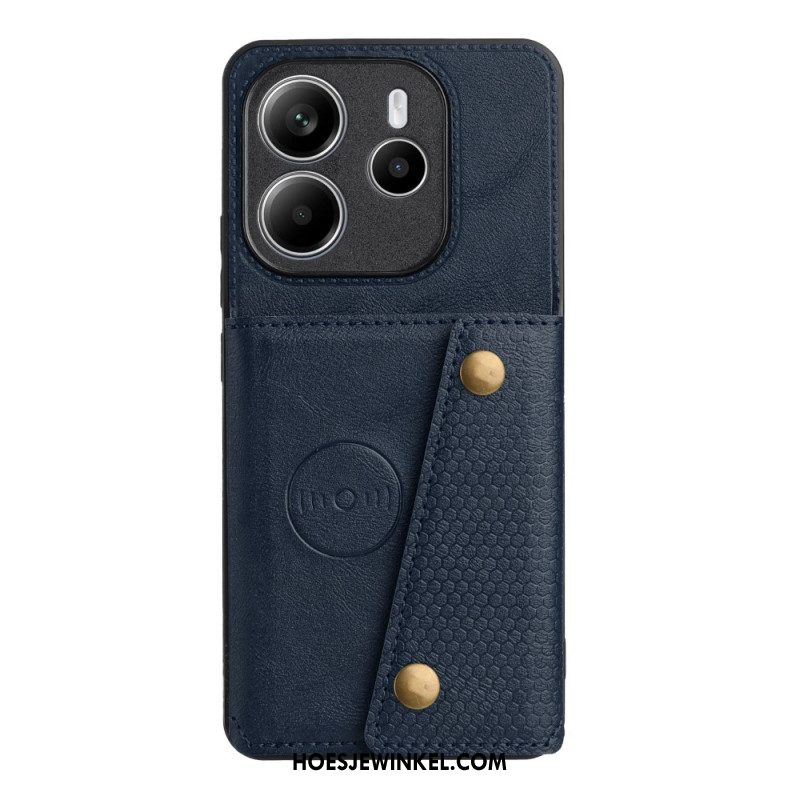 Hoesje Xiaomi Redmi Note 14 5g Kaarthouder En Standaard