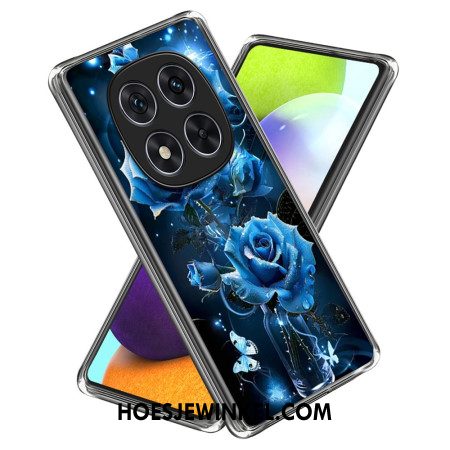 Hoesje Xiaomi Redmi Note 14 Pro 4g Blauwe Rozen Bescherming Hoesje