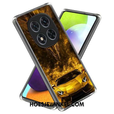 Hoesje Xiaomi Redmi Note 14 Pro 4g Gouden Sportwagen Bescherming Hoesje