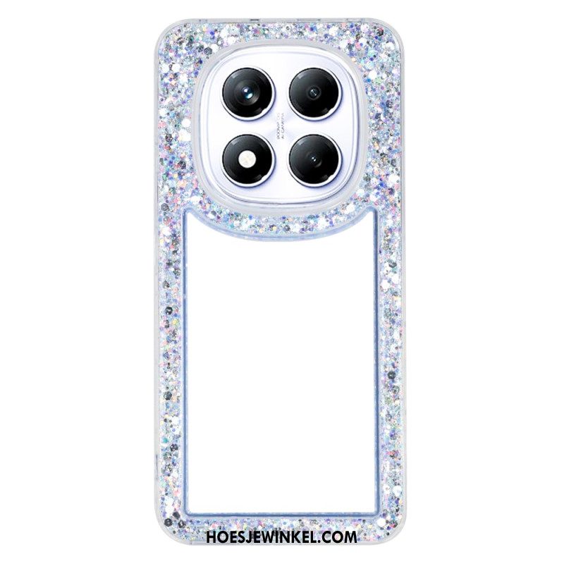 Hoesje Xiaomi Redmi Note 14 Pro 4g Transparant Met Glitterranden