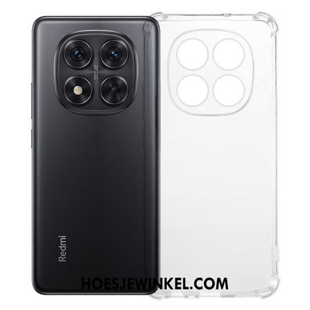 Hoesje Xiaomi Redmi Note 14 Pro 5g Transparant Met Versterkte Hoeken Bescherming Hoesje