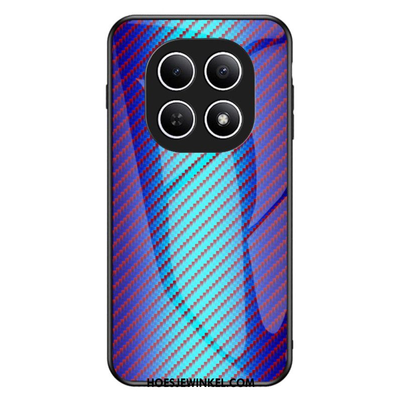 Hoesje Xiaomi Redmi Note 15 5g Gehard Glas Met Koolstofvezel Bescherming Hoesje