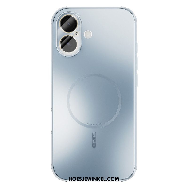 Hoesje iPhone 17 Abeel Met Magnetisch Glaseffect Bescherming Hoesje