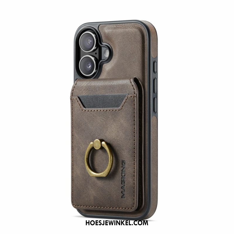 Hoesje iPhone 17 Magsafe Met Rfid-kaarthouder En Geïntegreerde Standaard