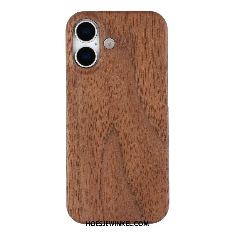 Hoesje iPhone 17 Natuurlijk Hout Bescherming Hoesje