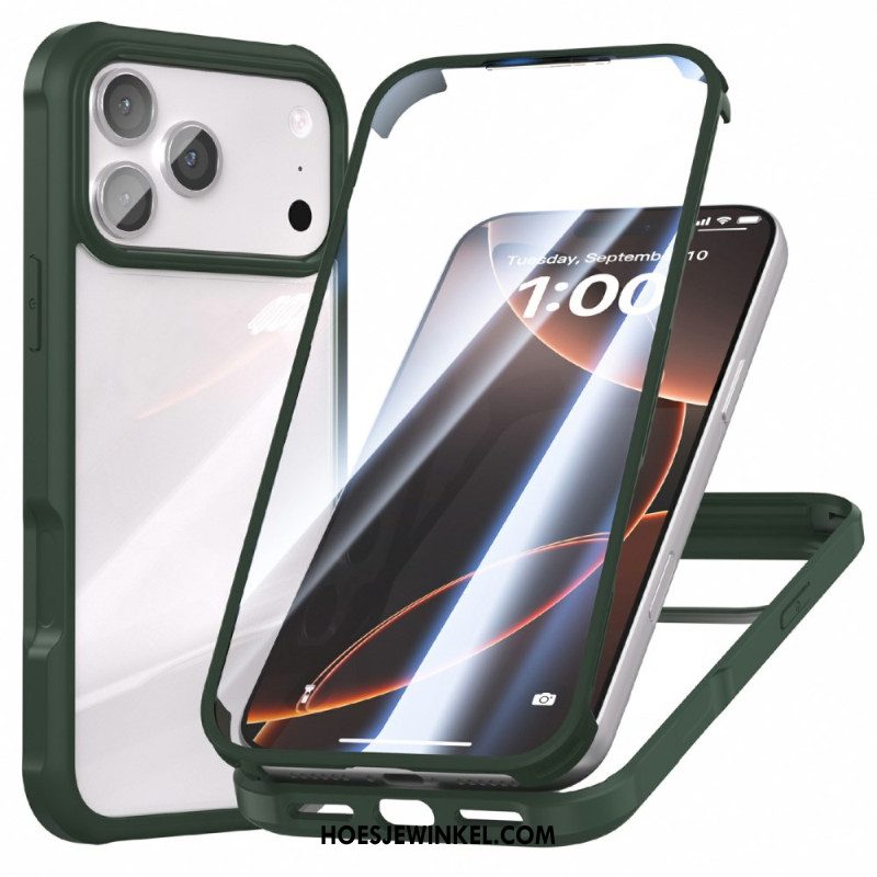 Hoesje iPhone 17 Pro Max Dubbelzijdig Transparant Hoesje Bescherming Hoesje