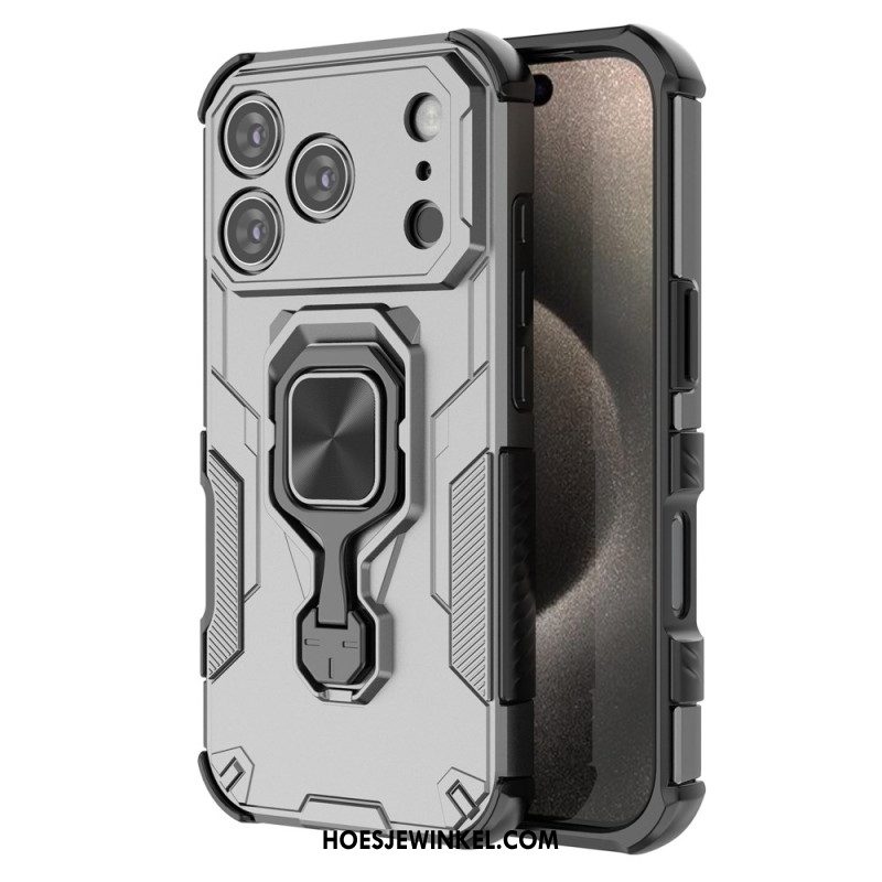 Hoesje iPhone 17 Pro Max Duurzame Ring Bescherming Hoesje