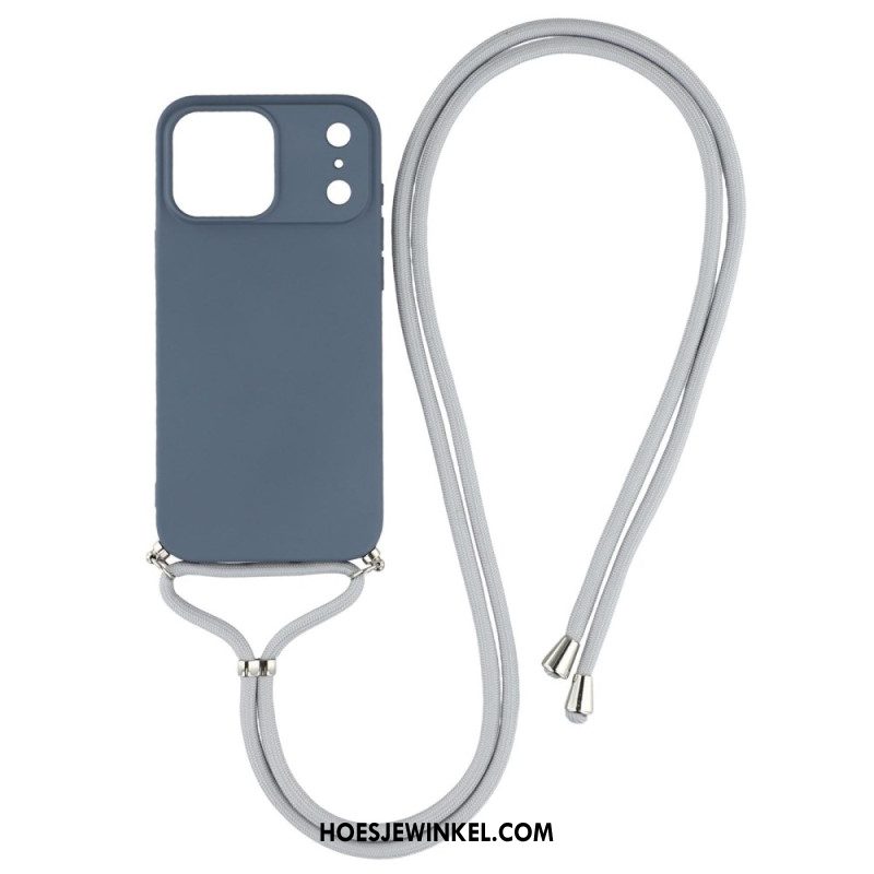 Hoesje iPhone 17 Pro Max Klassiek Koord