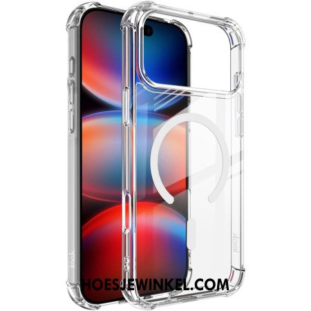 Hoesje iPhone 17 Pro Max Magsafe-compatibel Transparant Imak