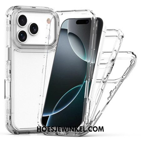 Hoesje iPhone 17 Pro Transparante Drie-in-één