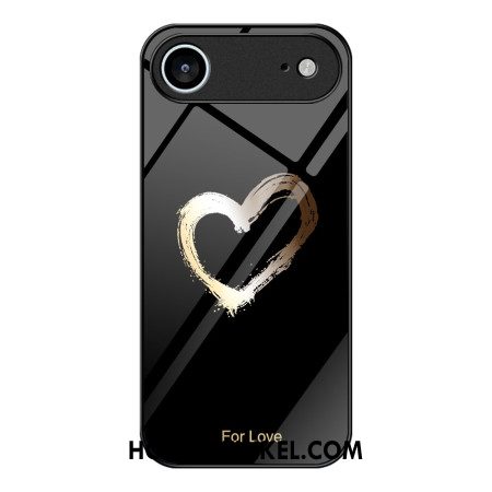 Hoesje iPhone Air Love Gehard Glas