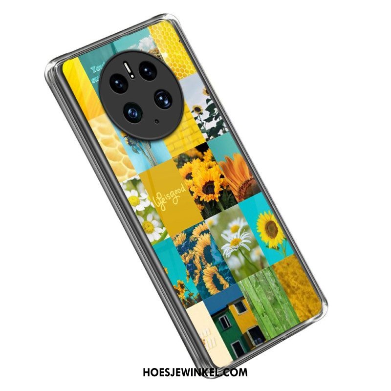 Hoesje voor Huawei Mate 50 Pro Zonnebloemen