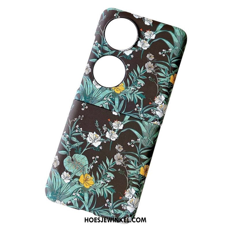 Hoesje voor Huawei P50 Pocket Bloemen