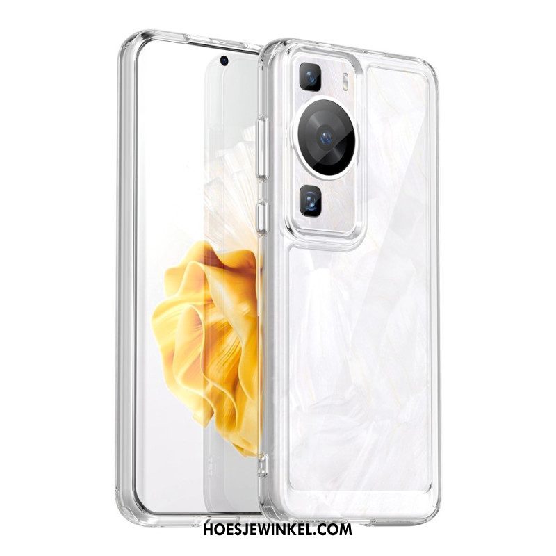 Hoesje voor Huawei P60 Pro Hybride Transparant