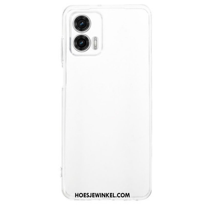 Hoesje voor Moto G73 5G Transparant