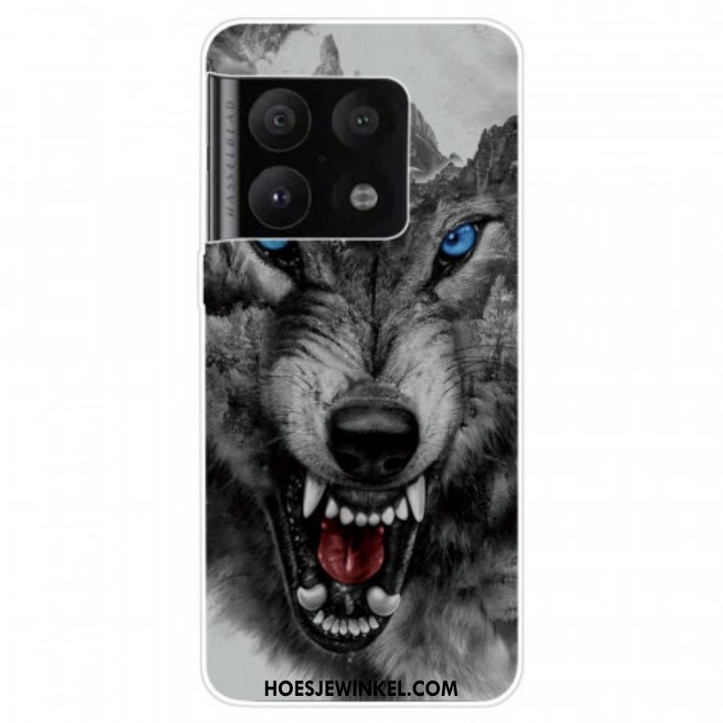 Hoesje voor OnePlus 10 Pro 5G Woeste Wolf