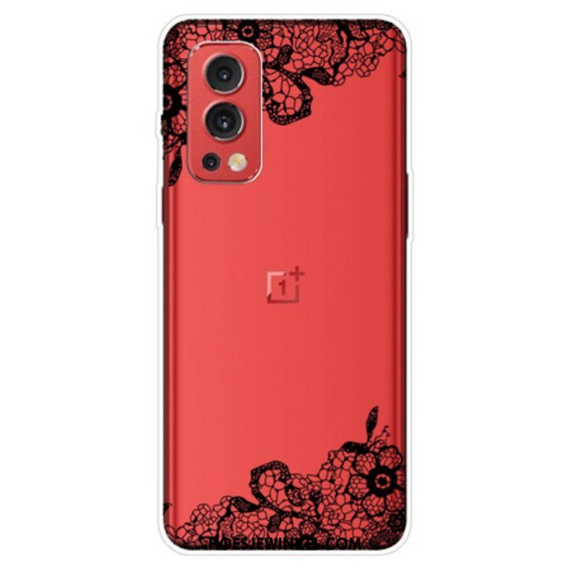 Hoesje voor OnePlus Nord 2 5G Fijne Kant